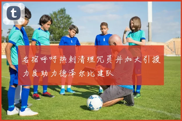 名宿呼吁热刺清理冗员并加大引援力度助力德泽尔比建队